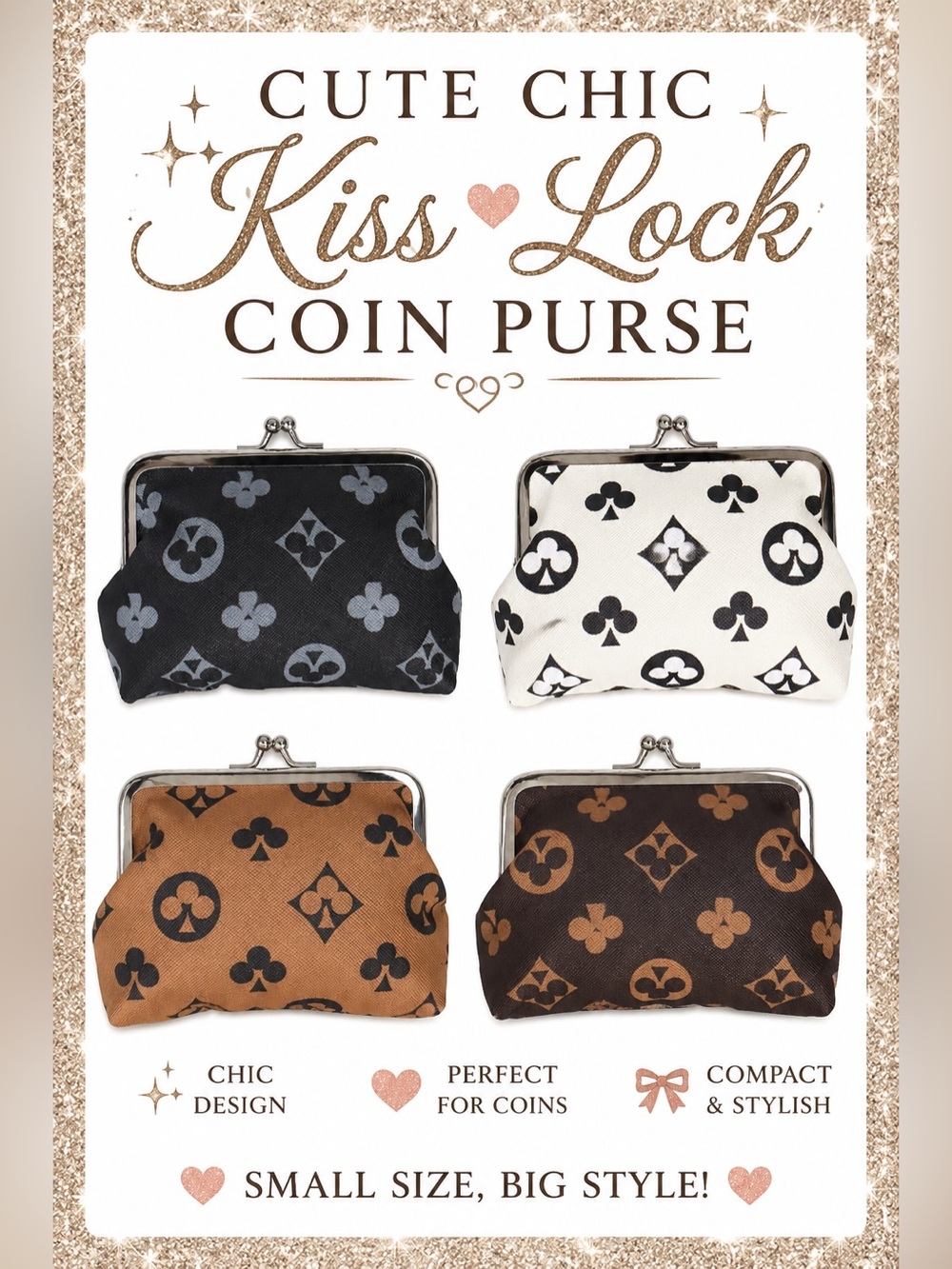Kiss Lock Coin Purse